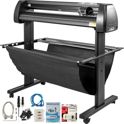 Vevor Vinyl Cutter Plotter Sign Cutting 28" Sticker Craft Cut with Table Graphic Cut - E-Comm Return, Unknown Condition  - Lot 102
