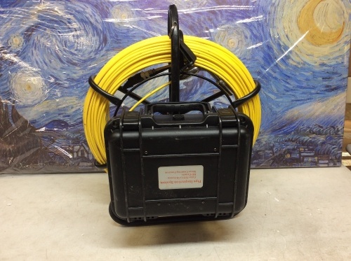 Pipe Inspection System with 9 inch Screen. Powers On, Not Tested Further - Lot 148