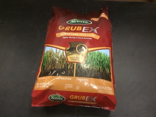 28.7-Pound Bag of Scotts GrubEX Season Long Grub Killer. - Lot 223