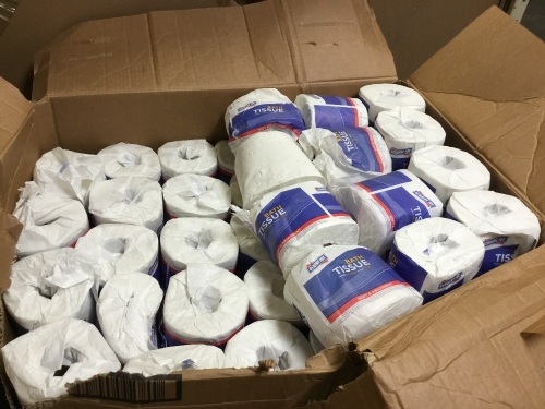 Large Quantity of Genuine Joe 2-Ply Individually Wrapped Toilet Paper Rolls - Lot 227
