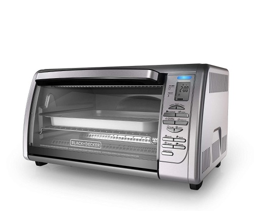 Black+Decker 02648008504 Countertop Convection Toaster Oven, Silver, CTO6335S. Appears New - Lot 268