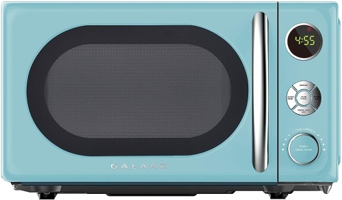 Galanz GLCMKA07BER-07 Microwave, 0.7 Cu.Ft, Bebop Blue. Appears New - Lot 272