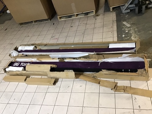 Adjustable Balance Beams. Missing Legs - Lot 298