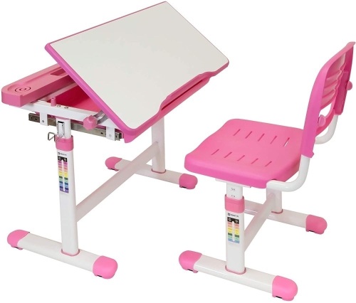 Height Adjustable Children's Desk and Chair. Appears New - Lot 308