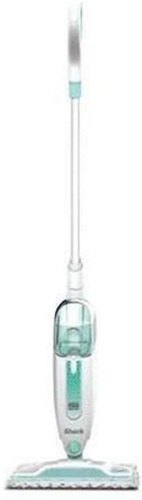 Shark Steam Mop, White/Seafoam. Appears New - Lot 332