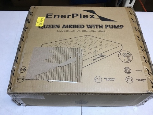 EnerPlex Queen Air Bed. New - Lot 336