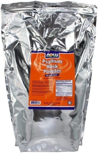 NOW Foods - Psyllium Husk Powder Mega Pack - 12 lbs. Best by Date of 1/8/21 - Lot 341