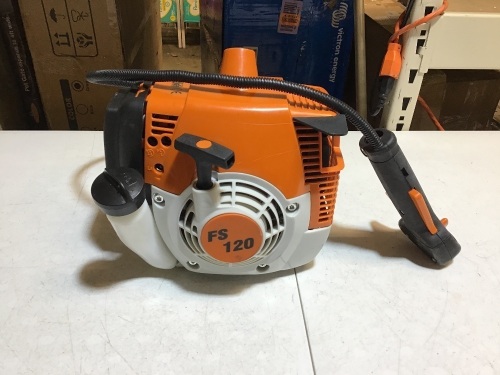 Stihl FS 120 2-Cycle Brush Cutter Engine and Throttle. Engine has Compression. Not Tested Further - Lot 347