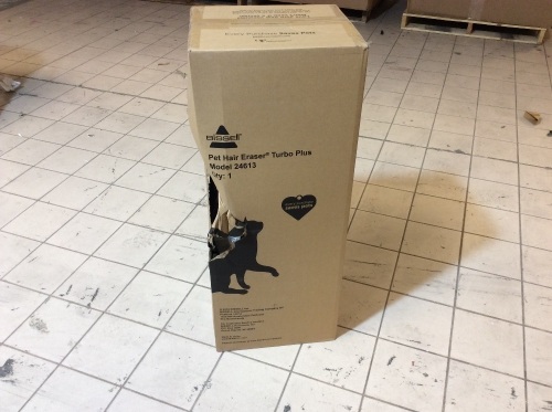 BISSELL Pet Hair Eraser Turbo Plus Lightweight Upright Vacuum Cleaner. Appears New - Lot 408