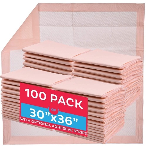 Premium Disposable Underpads 30”x36” (Packed 4x25 Case) - Lot 412