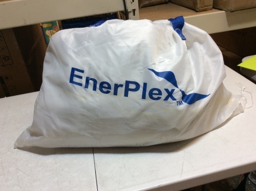 EnerPlex Air Mattress buith Pump. Unknown Condition - Lot 413
