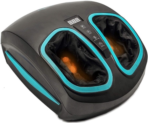 InvoSpa Shiatsu Foot Massager Machine with Heat. Appears New - Lot 479