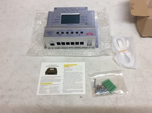 MPPT X60 Solar Controller. Appears New. Untested - Lot 490