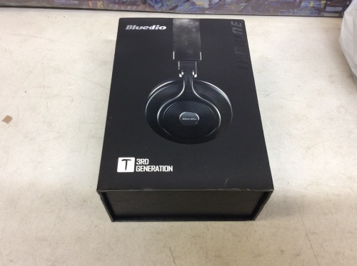 Bluedio T3 Turbine Black Bluetooth Headphones. Appear New - Lot 500