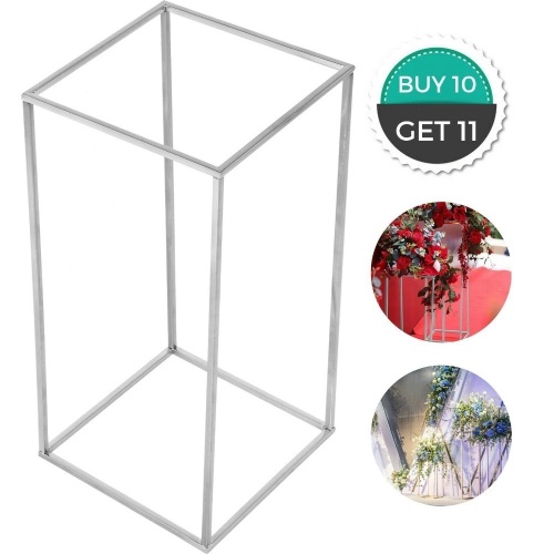 VEVOR Wedding Flower Stand 11pcs Metal Vase Stand Table Flower Stands. Appears New - Lot 506
