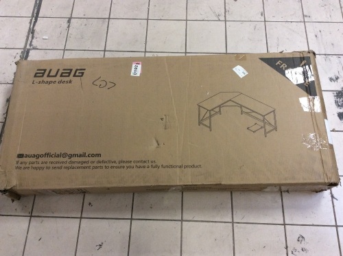 L-Shape Desk. E-Commerce Return. Appears New - Lot 513