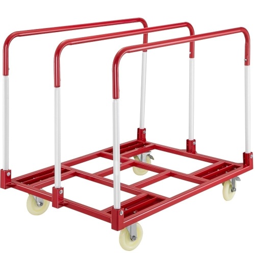 Panel Mover - 5'' Swivel Casters, Steel Panel Cart Dolly 2400lbs Capacity. New with Damage. SEE PICTURES - Lot 516
