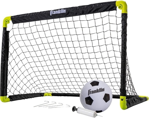Franklin Sports Kids Mini Soccer Goal Set, 36" x 24". Appears New - Lot 532