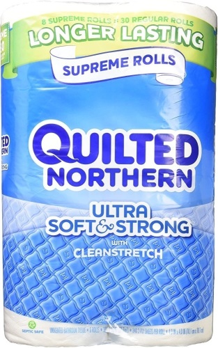 Quilted Northern Ultra Soft & Strong Toilet Paper, 24 Count - Lot 538