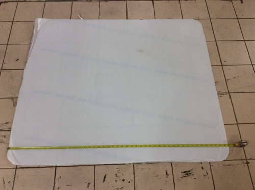 47" x 39" Sheet of PlexiGlass. Appears New - Lot 542