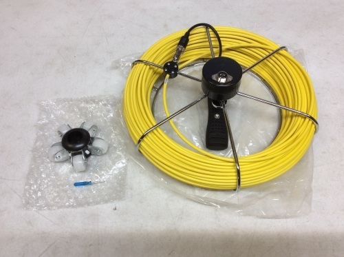 50M Length Pipe Inspection Camera Cable with Handle System Sewer Drain Pipeline - E-Comm Return, Appears New  - Lot 612
