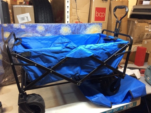 HEMBOR All-Terrain Collapsible Outdoor Utility Wagon. Appears New - Lot 620