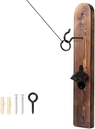 Play Platoon Hook and Ring Game with Bottle Opener and Magnetic Cap Catch. Appears New - Lot 628