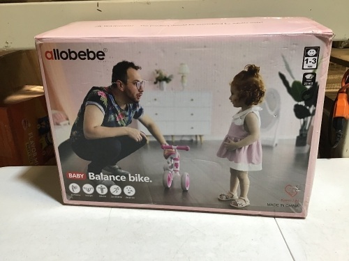allobebe Baby Balance Bike, Cute Toddler Bikes 12-36 Months. Appears New - Lot 638