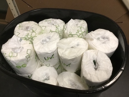 (26) Individually Wrapped Rolls of Toilet Paper - Lot 647