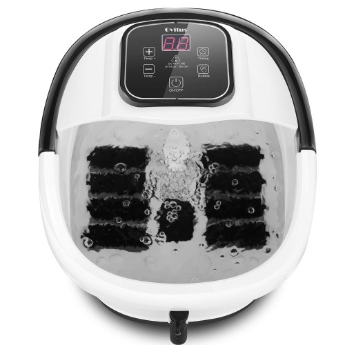 Ovitus Foot Spa Bath Massager with Heat and Bubble. Appears New.  - Lot 651