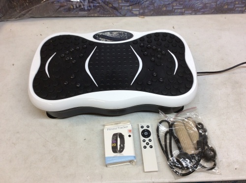 Vibration Platform Whole Body Massager Machine. Tested and Works. E-Commerce Return - Lot 656