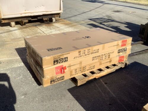 Lot of (3) BCP Black Futon, MILDEWY, Salvage - Lot 27