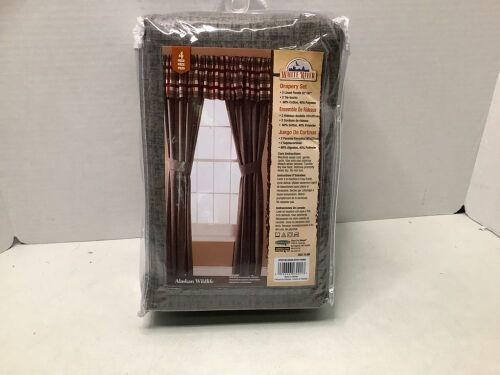 White River 4 Piece Drapery Set, Appears New - Lot 132