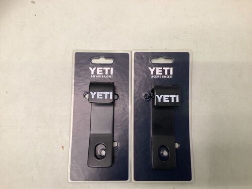 Lot of (2) Yeti Locking Bracket, Appears New - Lot 165