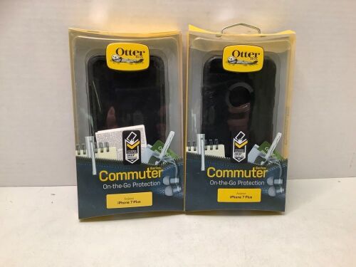 Lot of (2) Iphone 7 Plus Otter Box, Appears New - Lot 175