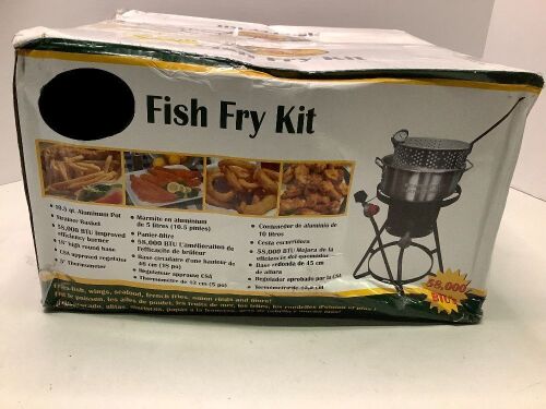 Fish Fry Kit, Appears New - Lot 176