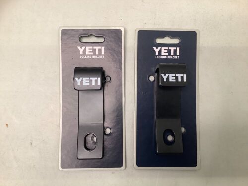 Lot of (2) Yeti Locking Bracket, Appears New - Lot 184