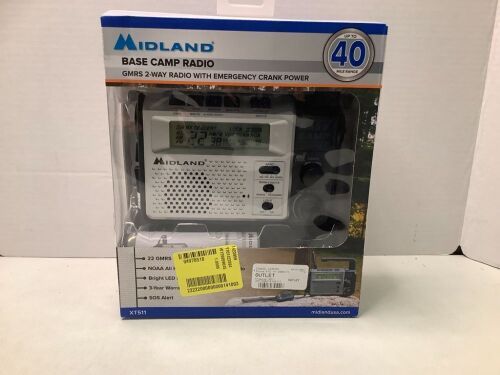 Midland Base Camp Radio, Appears New - Lot 267