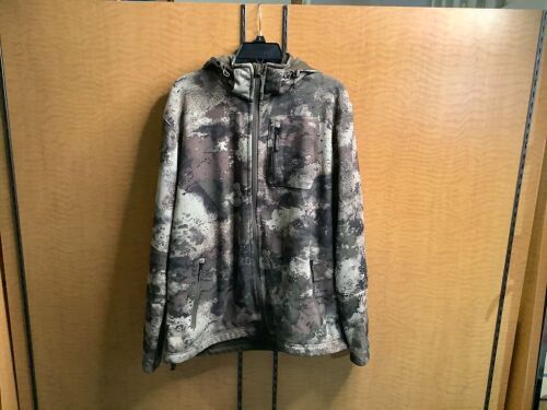 Camo Zip up Hoodie, XL, Appears New - Lot 292