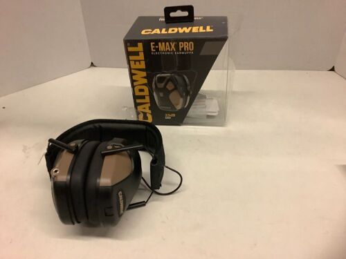 Caldwell E-Max Pro Electronic Earmuffs, Ecommerce Return - Lot 305