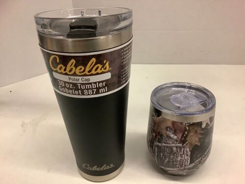 Lot of (2) Insulated Cups, Appears New - Lot 308