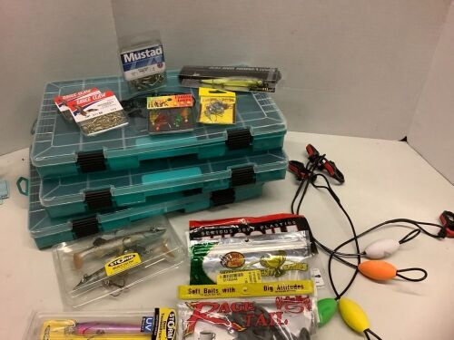 Lot of (15) Misc. Fishing Lures and Supplies, Ecommerce Return - Lot 381