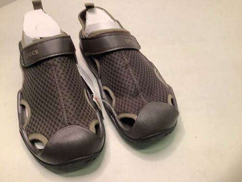 Crocs Swiftwater Mesh Deck Sandal, Men's 8, Appears New - Lot 405