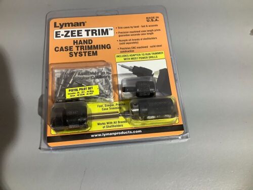 Lyman E-Zee Trim Hand Case Trimming System, Appears New - Lot 496