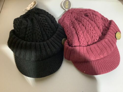 Lot of (2) Scala Hat, Appears New - Lot 520