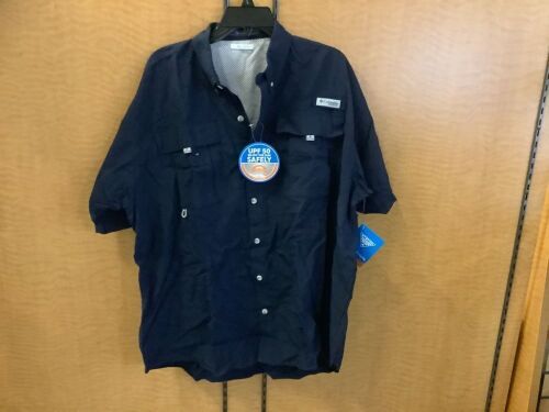 Columbia Bahama II Short Sleeve Men's Shirt, Large, Appears New - Lot 548