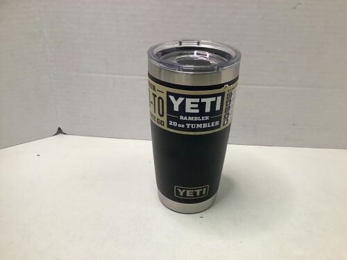 Yeti Rambler 20oz Tumbler, Appears New - Lot 605