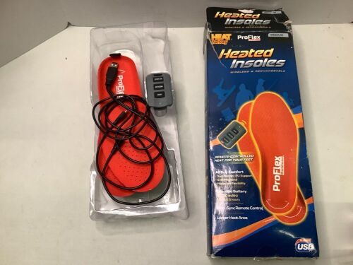 Heat Factory Heated Insoles, Appears New - Lot 623