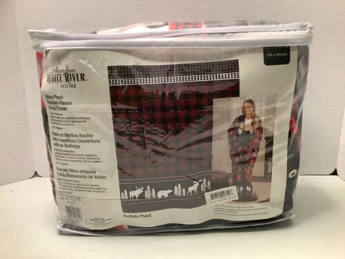 White River Home Ultra-Plus Fleece Throw, Appears New - Lot 624