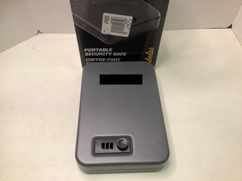 Portable Security Sasfe, Appears New - Lot 628